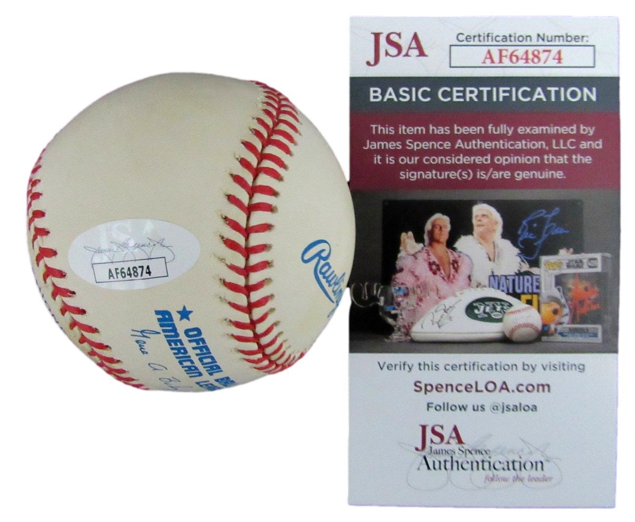 David Stern Autographed Oal Baseball Milwaukee