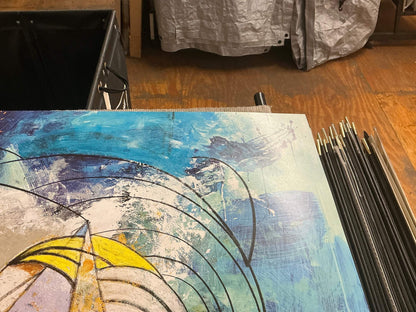 George Condo Mythological Figures (Lg) " Offset Lithograph Cub