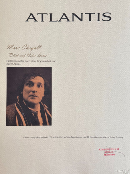 Marc Chagall Lithograph # (Numbered)