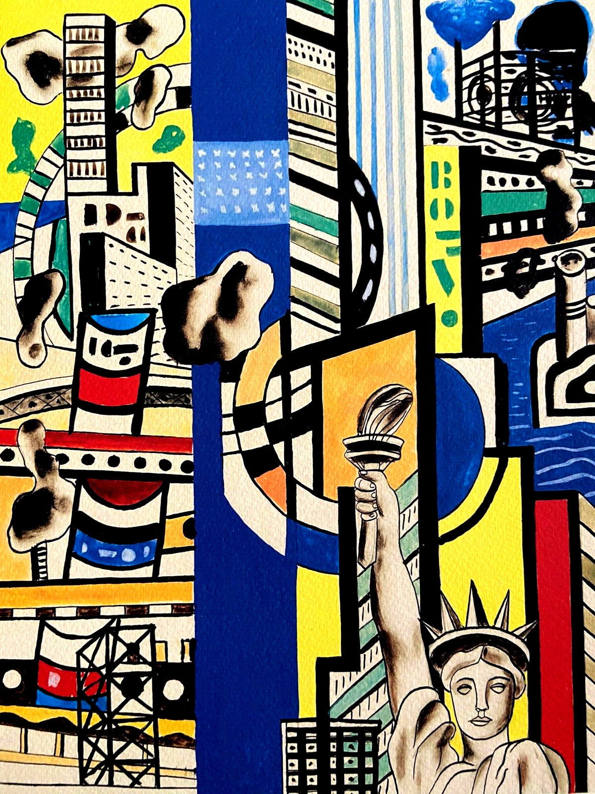 Fernand Lger Lithograph Coa Moma Museum Numbered By Hand Signed Limited