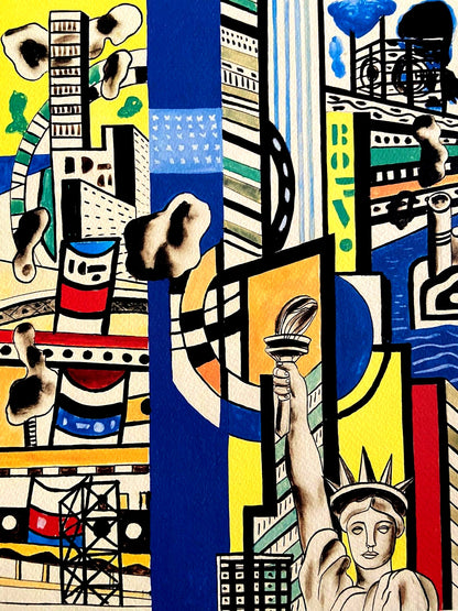 Fernand Lger Lithograph Coa Moma Museum Numbered By Hand Signed Limited