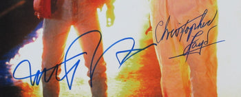 Michael J Fox/Christopher Lloyd Dual-Signed 16X20