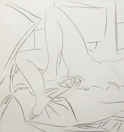 Pericle Fazzini - Women Original Lithograph Ed30
