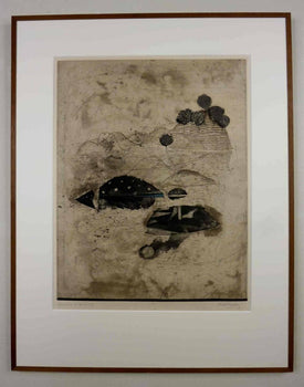 Johnny Friedlaender (German, 19121992) Original Etching 1956 Signed Framed