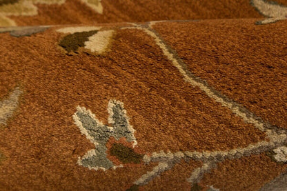 10X13 Ft Hand-Tufted Oriental Rug Floral Design