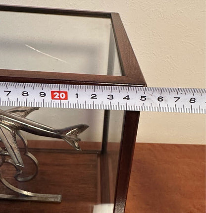 Rare Japan Airlines 20Th Anniversary Silver Aircraft Airplane Model 1971 Jal