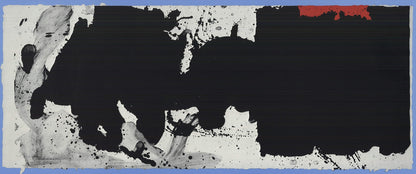 Robert Motherwell Black With No Way Out " Offset Lithograph Cont