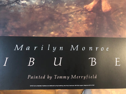 Tommy Merryfield Marilyn Monroe-Malibu Beach " Poster Contemporary