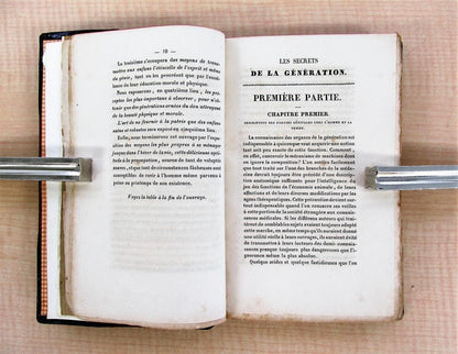 J Morel De Rubempre Les Secrets De La Generation 1835 1St Edition Rare Leather