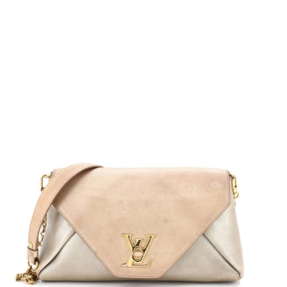 Louis Vuitton Love Note Chain Clutch Leather