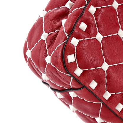 Valentino Garavani Rockstud Spike Flap Bag Quilted Leather Medium