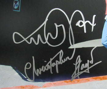 Michael J Fox/Christopher Lloyd Autographed 16X20