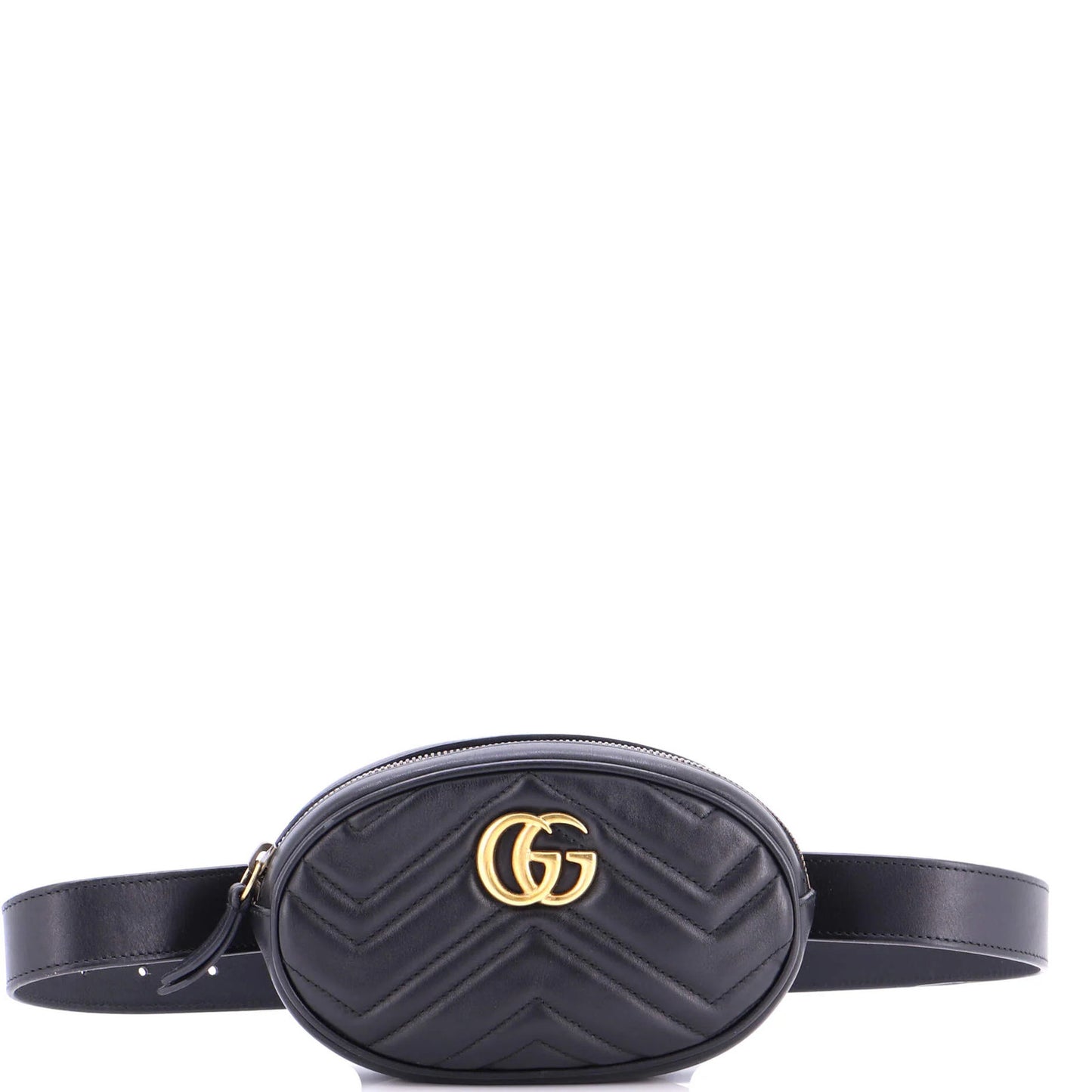 Gucci Gg Marmont Belt Bag Matelasse Leather