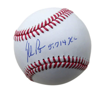 Nolan Ryan Hof Signed/Inscribed Oml Baseball