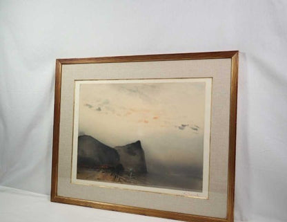 Kaiko Moti San Antonio Signed Color Etching Ltd 75 Atelier 17 Paris Landscape