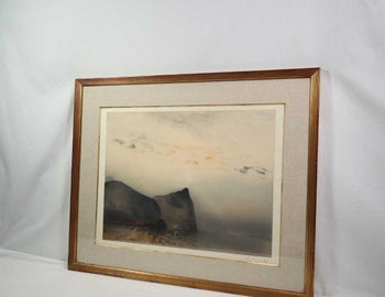 Kaiko Moti San Antonio Signed Color Etching Ltd 75 Atelier 17 Paris Landscape