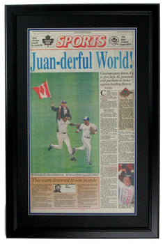 The Toronto Star Blue Jays 1992 American League Champs Framed Newspaper 152289