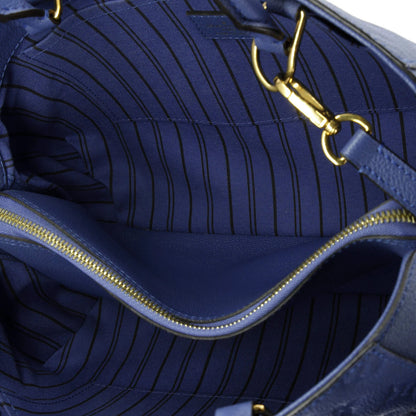 Louis Vuitton Montaigne Handbag Monogram Empreinte Leather Mm