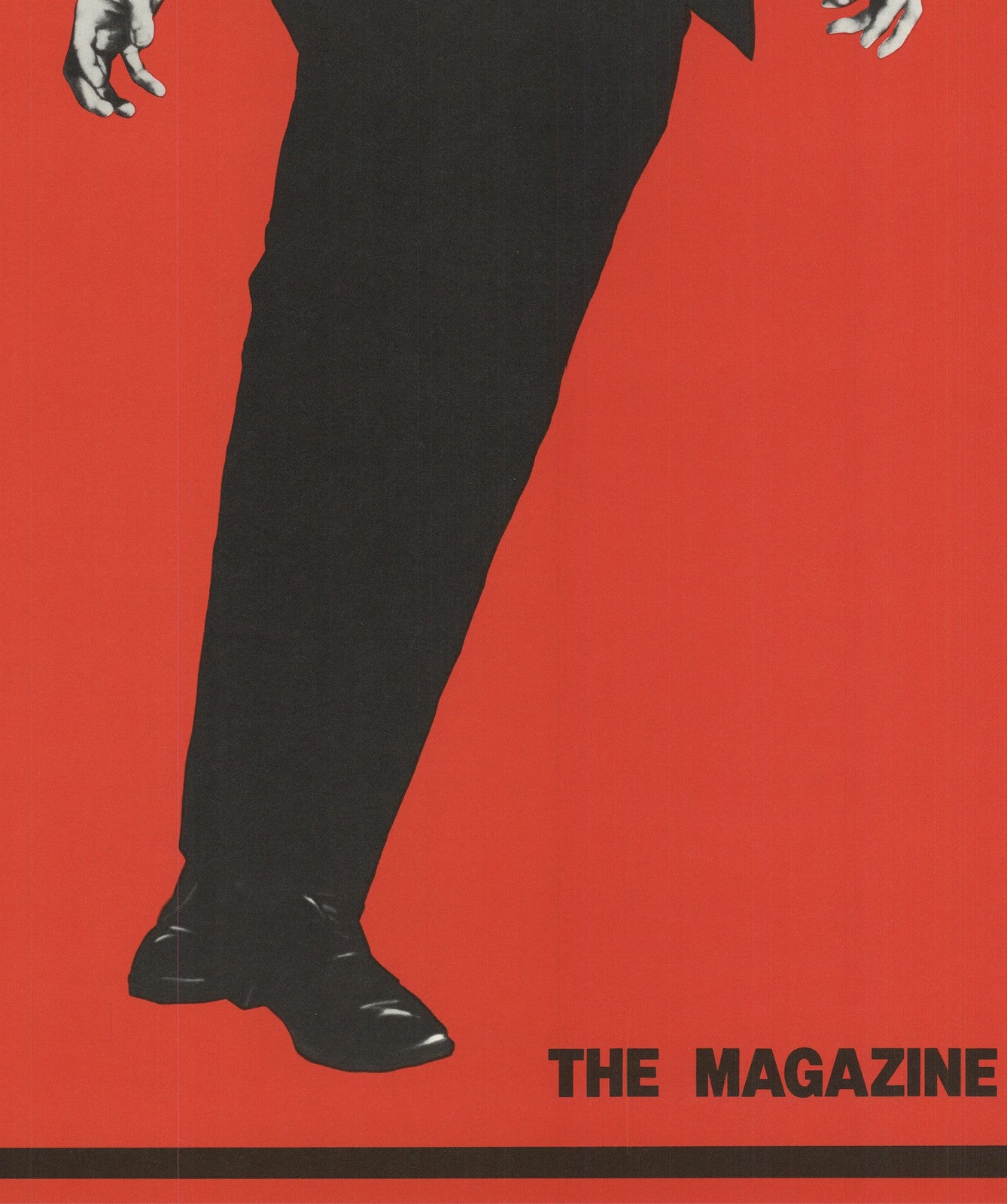 Co ROBERT LONGO ZG Magazine Jack Goldstein 23.5" x 16.5" Offset Lithograph 1981