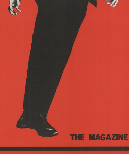 Co ROBERT LONGO ZG Magazine Jack Goldstein 23.5" x 16.5" Offset Lithograph 1981