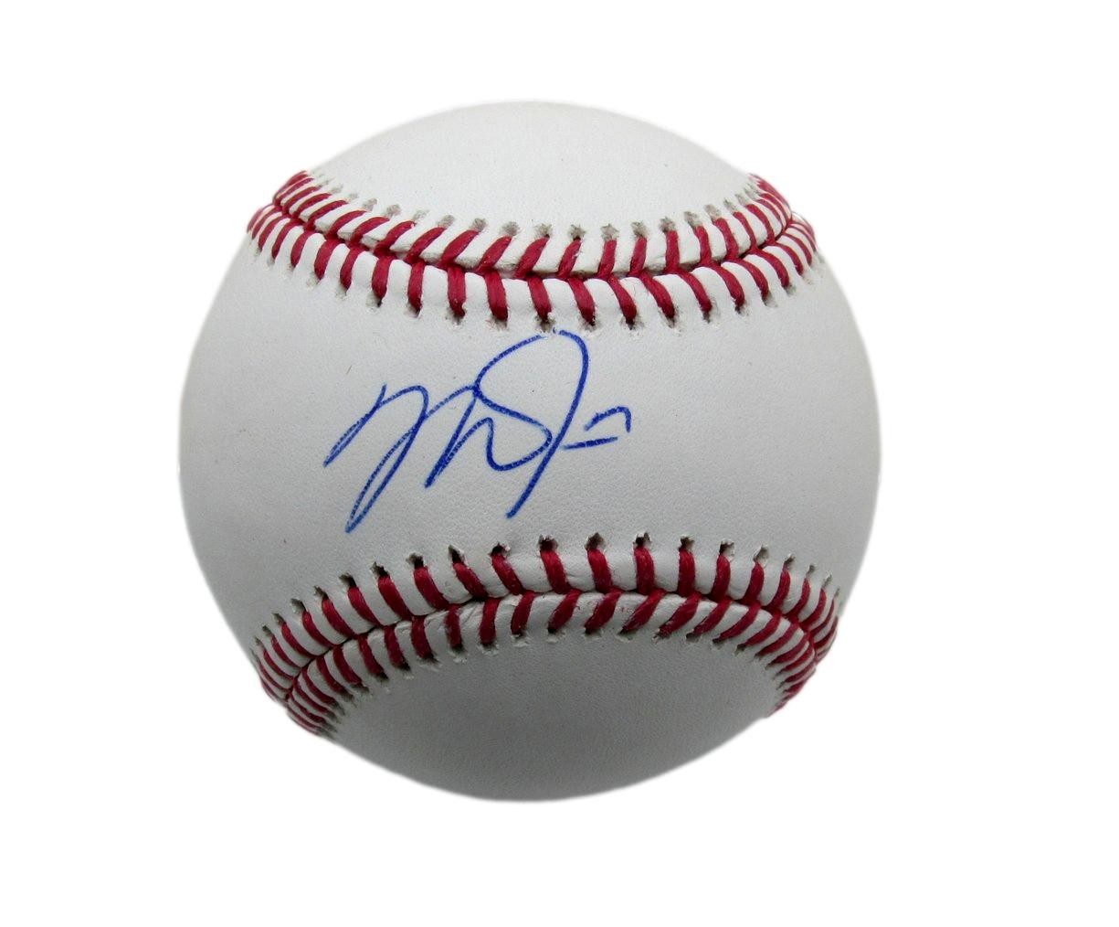 Mike Trout Signed/Autographed Oml Baseball Los