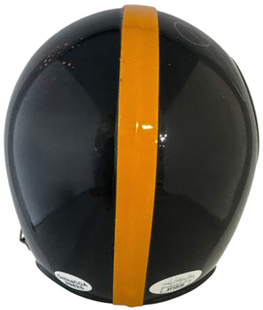 Jack Butler Autographed Steelers 2 Bar Mini Helmet (Jsa)