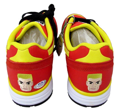 Dolph Lundgren Signed/Auto Pair Of Rocky/Drago Sneakers Size 9.5 Psa/Dna 198691