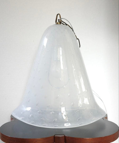 Barovier & Toso Murano Glass Pendant Lamp  1960S-70S Italian Mid-Century Light