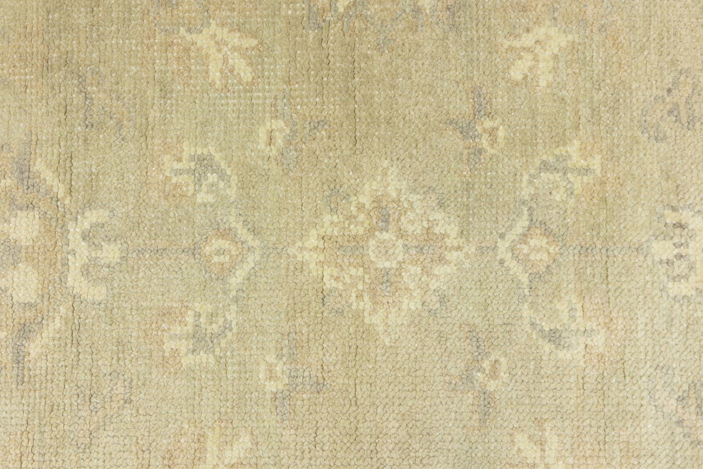 Floral Transitional Hand-Knotted Round Oriental Rug Home Decor Carpet 6X6 Ft