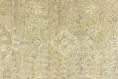 Floral Transitional Hand-Knotted Round Oriental Rug Home Decor Carpet 6X6 Ft