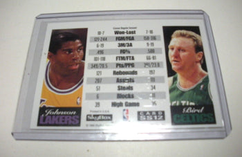 Larry Bird Magic Johnson Boston Celtics,Hof,Last