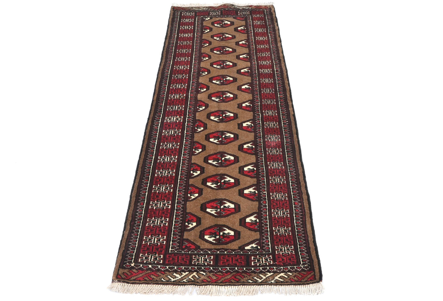 2X6 Ft Farmho Boho Tribal Runner Geometric Design