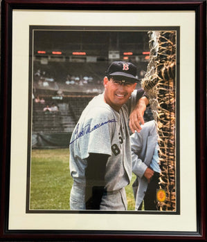 Ted Williams Autographed Framed 16X20 Photo (Ted Williams Enterprises)