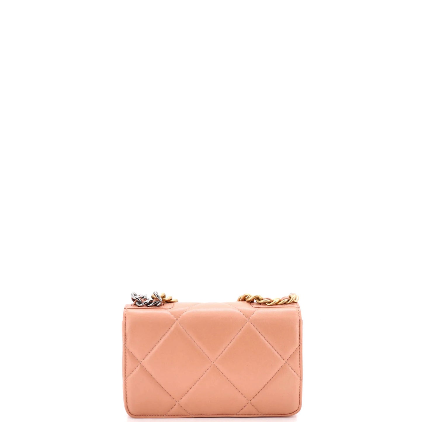 Chanel 19 Wallet On Chain Quilted Lambskin