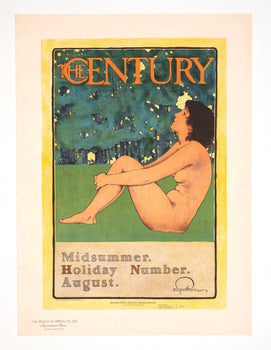 Maxfield Parrish The Century Les Matres De Laffiche Plate, 18951899 Chaix