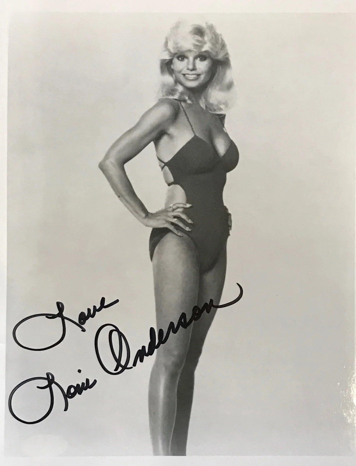 Lonnie Anderson Autographed 8X10 Photo (Jsa)