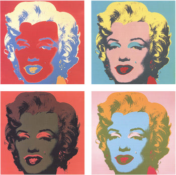 Andy Warhol Ten Marilyns 
