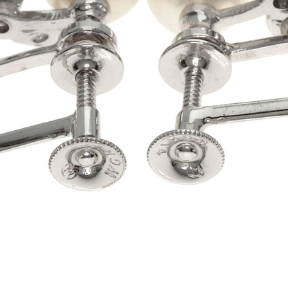 Gold MIKIMOTO Pearl Diamond Earring K14 White