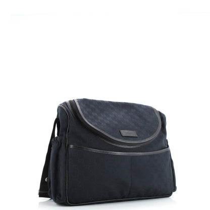 Gucci Diaper Crossbody Bag Gg Canvas