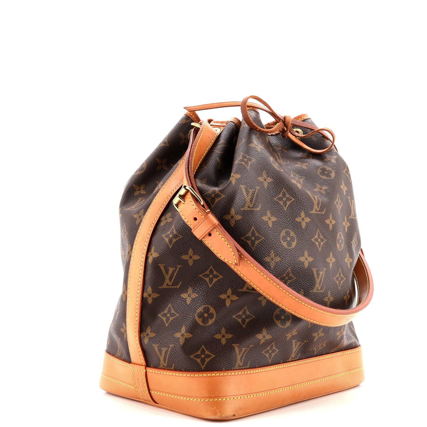 Louis Vuitton Noe Handbag Monogram Canvas Large