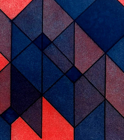 Achille Perilli Engraving Hand Signed Numbered