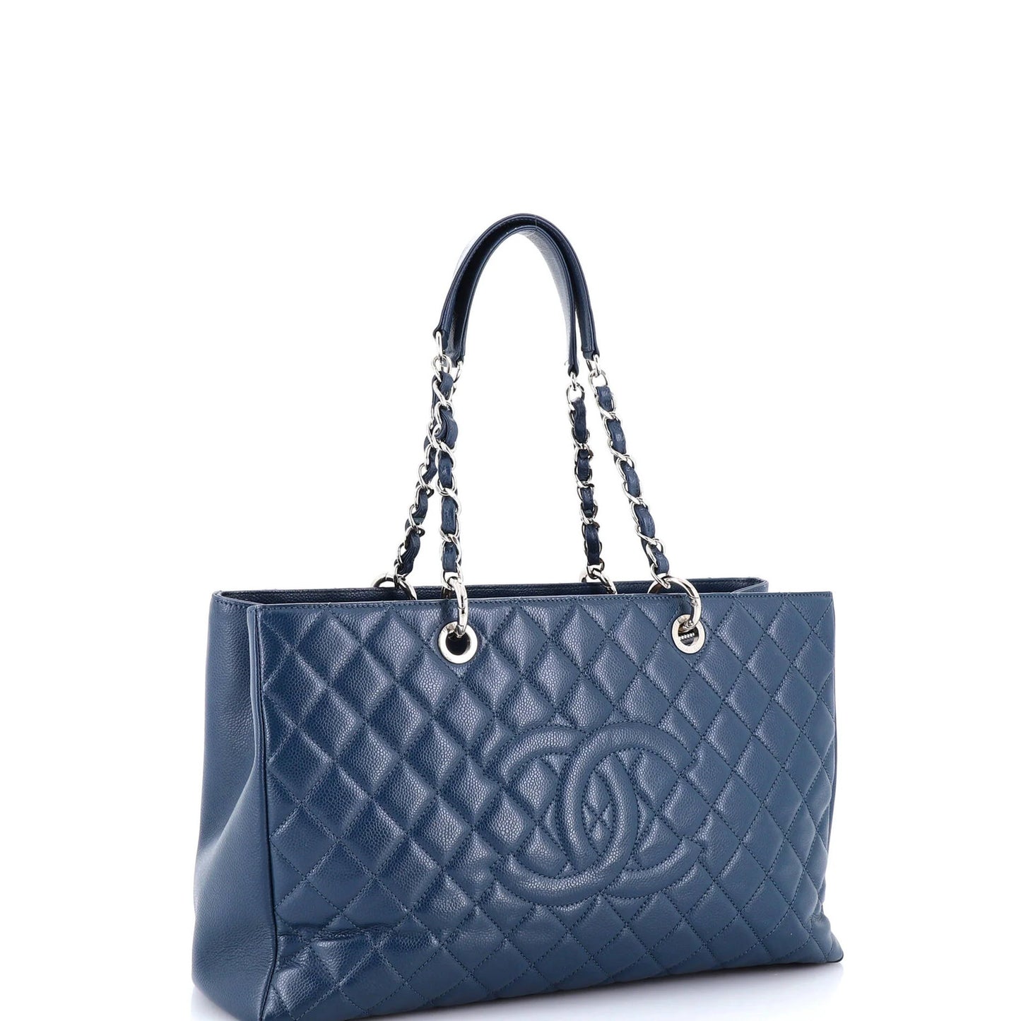 Chanel Grand Shopping Tote Quilted Caviar Xl
