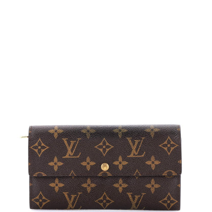 Louis Vuitton Vintage Sarah Wallet Monogram Canvas