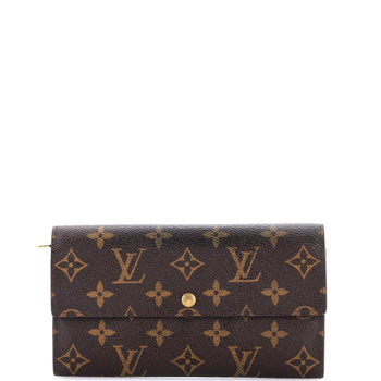 Louis Vuitton Vintage Sarah Wallet Monogram Canvas