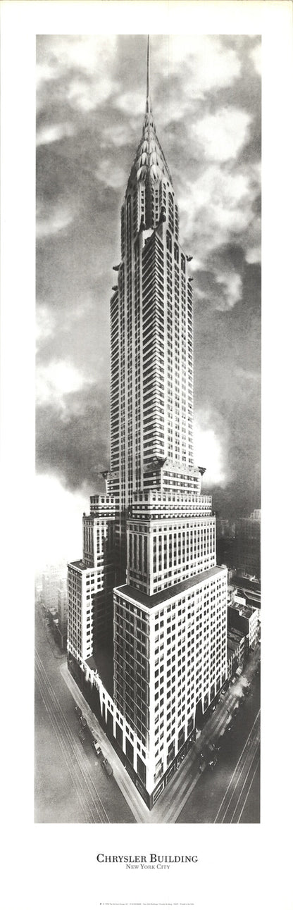 Christopher Bliss Chrysler Building " Offset Lithograph Photography