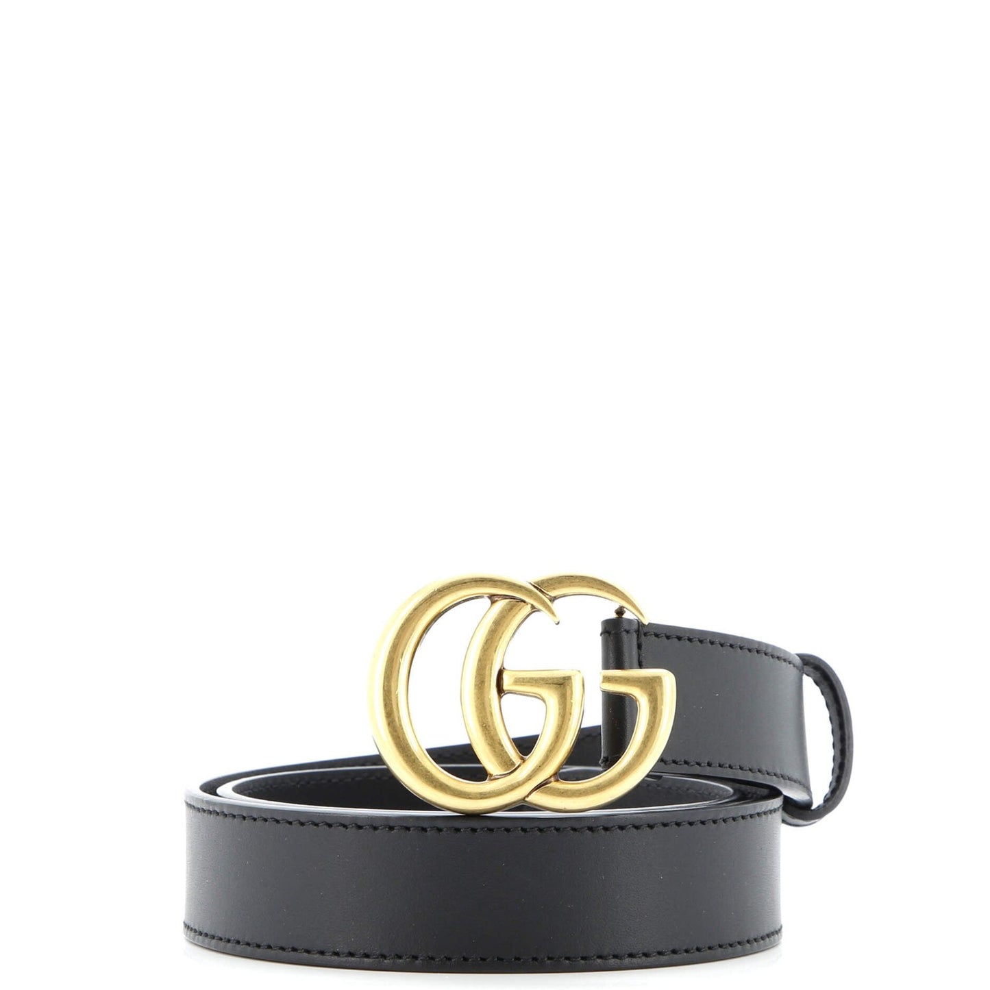 Gucci Gg Marmont Belt Leather Thin