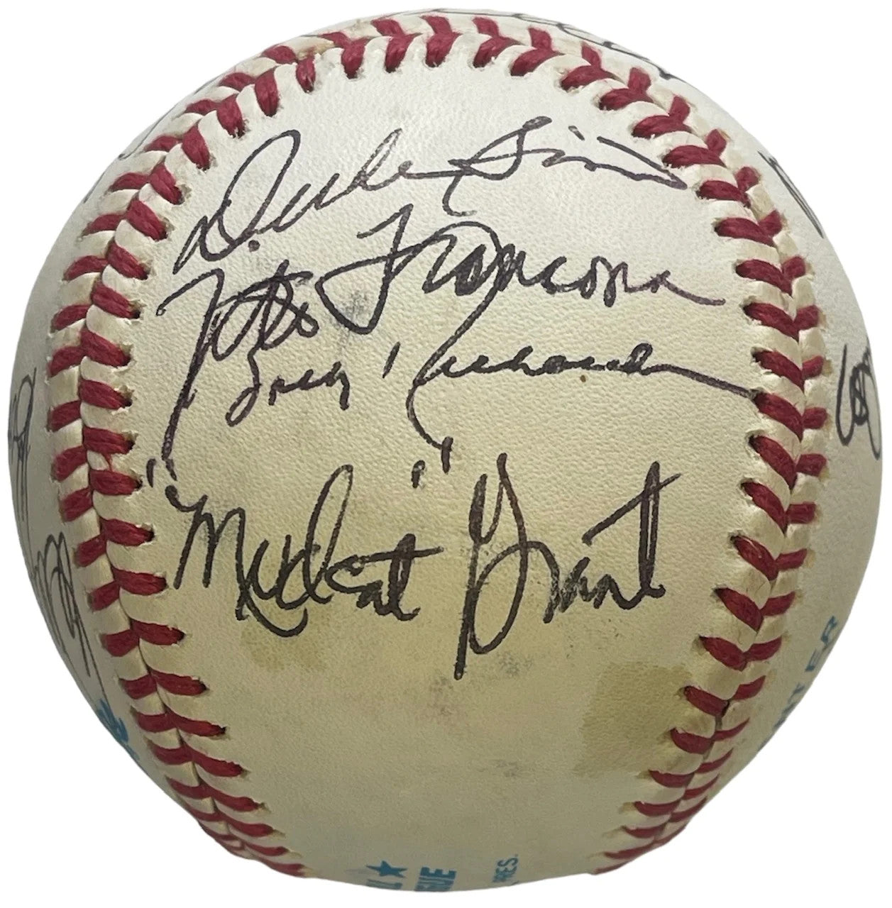Bob Feller & Others Signed American League Baseball (Jsa)