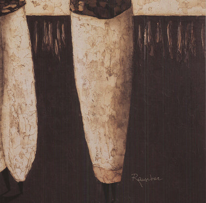 Michel Rauscher Travel By Night " Offset Lithograph African Ame