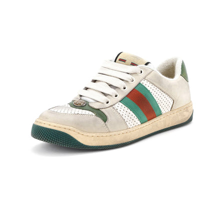 Gucci Screener Sneakers Fabric And Leather