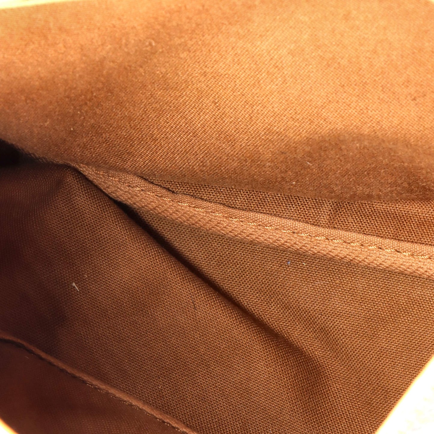 Louis Vuitton Saumur Handbag Monogram Canvas 35